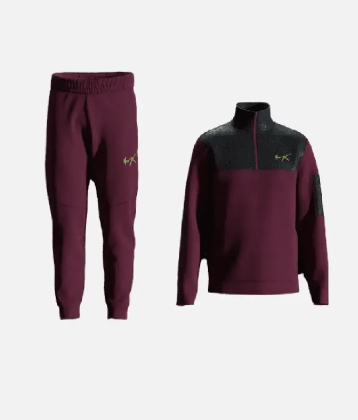 Vrunk Tracksuit NE Mutation Burgundy